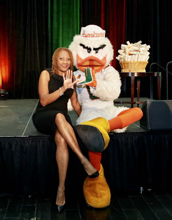 Stephanie Thomas, M.P.A. ’18 and Sebastian at 2018 graduation.