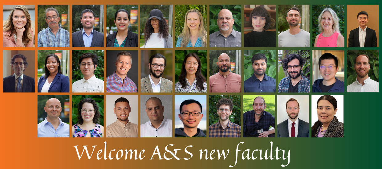 Photos of new faculty